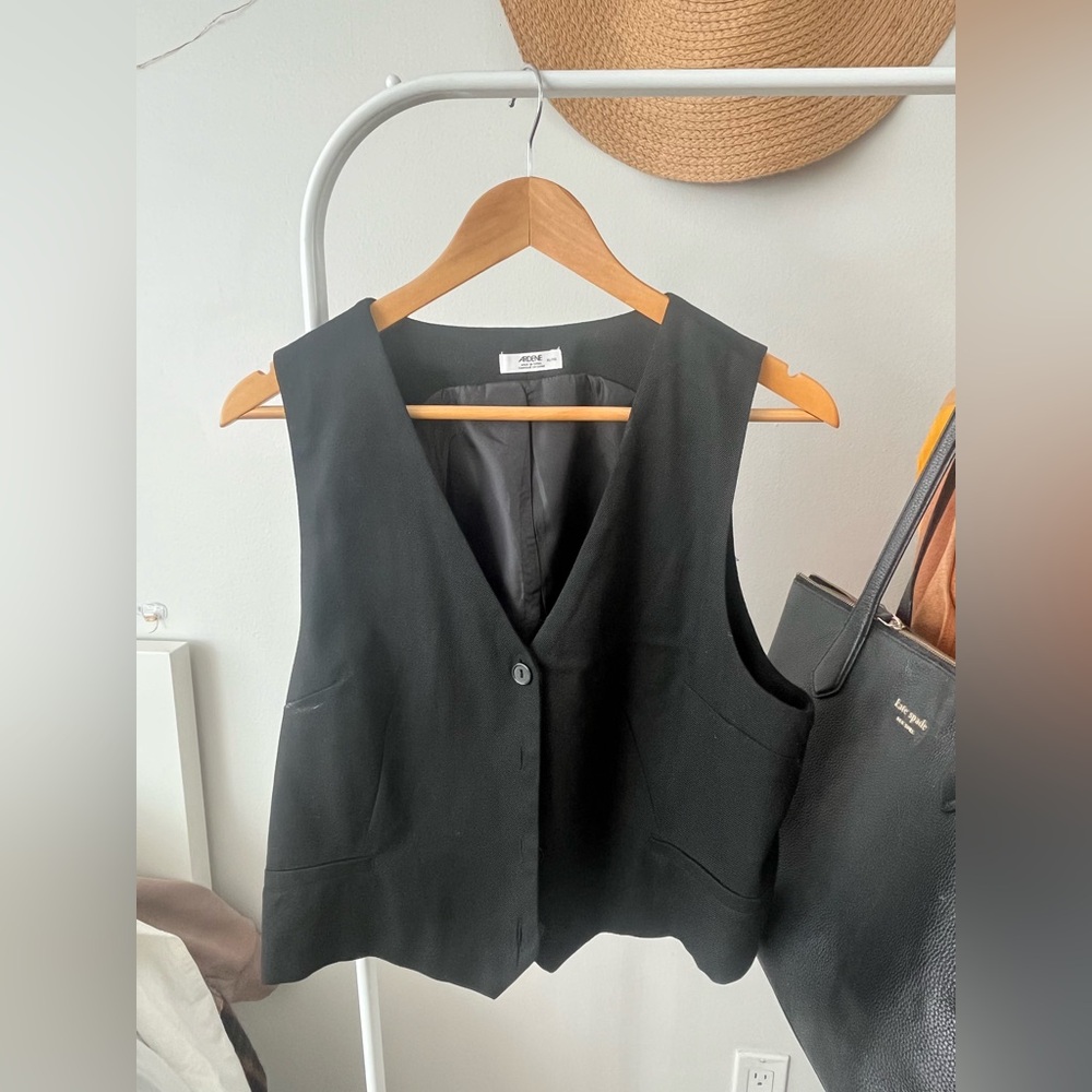 Ardene Classic Black Vest